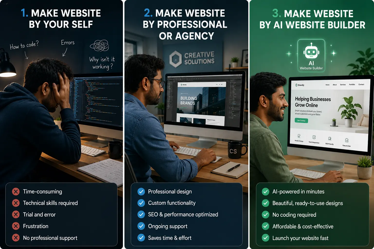 Website banane ke tarike